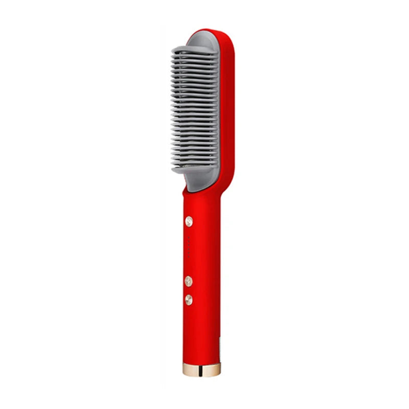 Electric Hair Straightener Brush Professional Fashion Fast Heating Ceramic Hair Straightener Raynovia